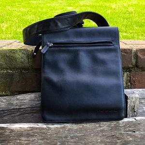 Fossil leather cross body bag